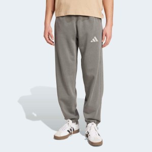 Luźne spodnie z wyblakłej dzianiny frotte ADIDAS ALL SZN