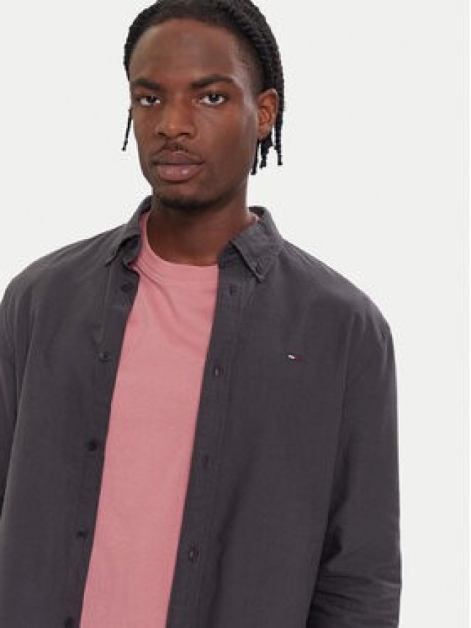 Tommy Jeans Koszula DM0DM21298 Czarny Regular Fit