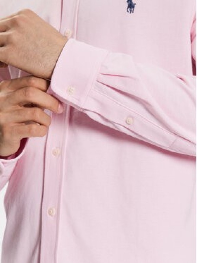 Polo Ralph Lauren Koszula 710654408101 Różowy Slim Fit