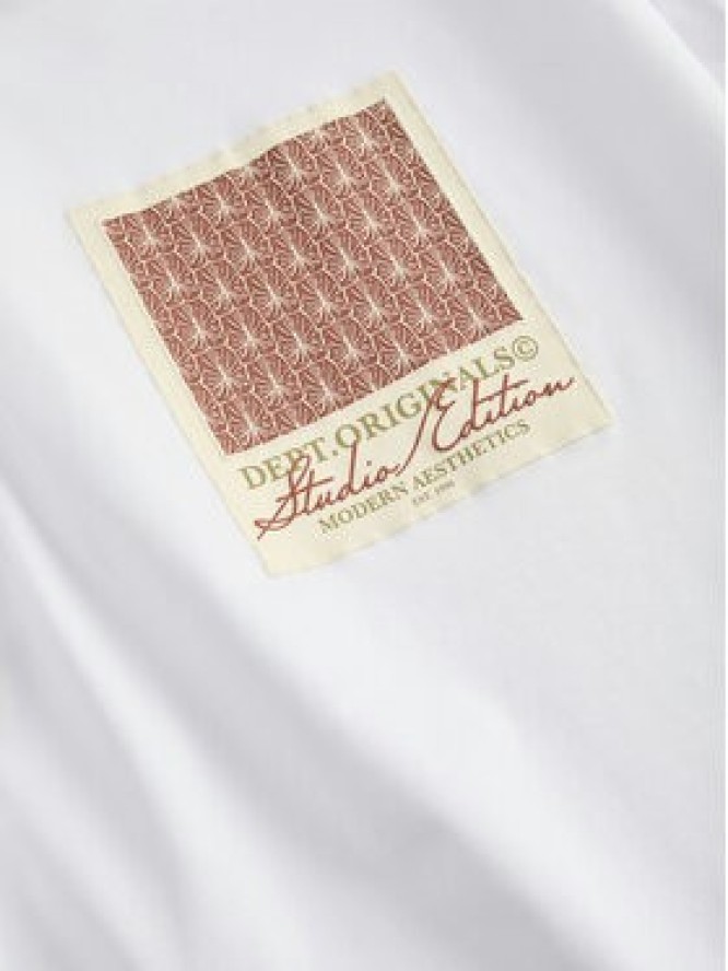 Jack & Jones T-Shirt Islington 12273019 Biały Loose Fit