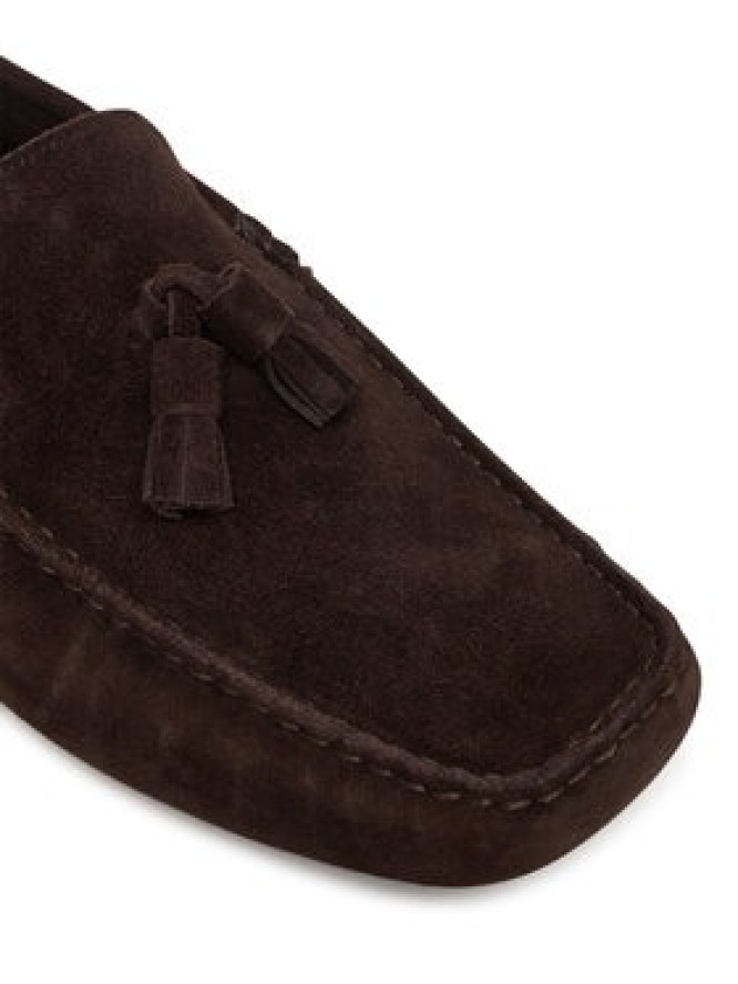 Calvin Klein Mokasyny Driver Tassels Su HM0HM02028 Brązowy