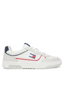 Tommy Jeans Sneakersy Tjm Cupsole Elevated EM0EM01585 Écru