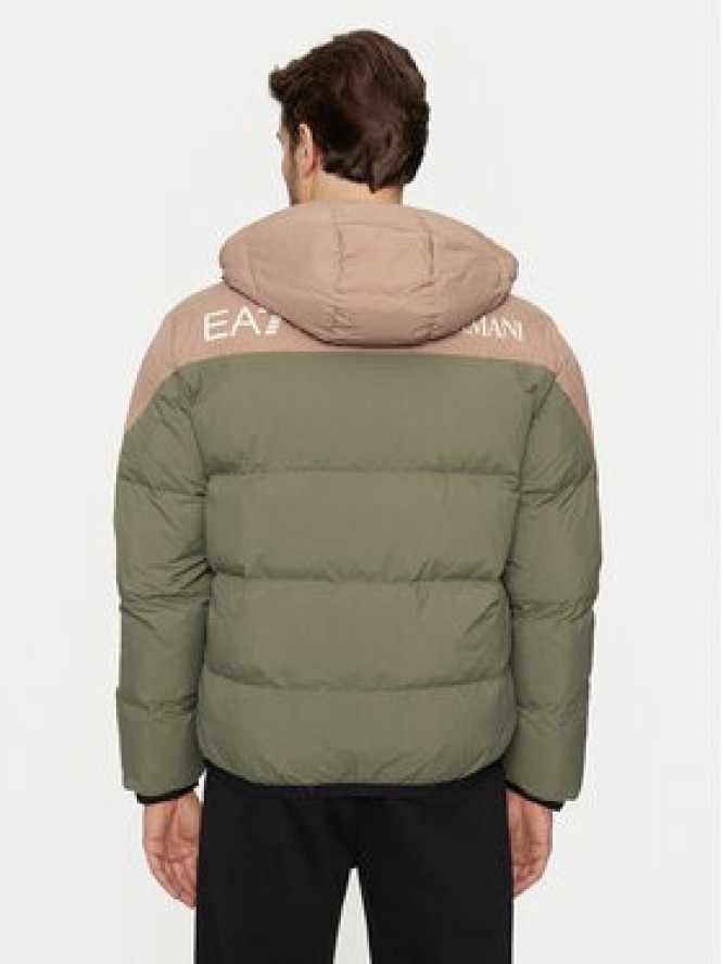 EA7 Emporio Armani Kurtka zimowa 6DPB30 PNDOZ 1846 Zielony Regular Fit