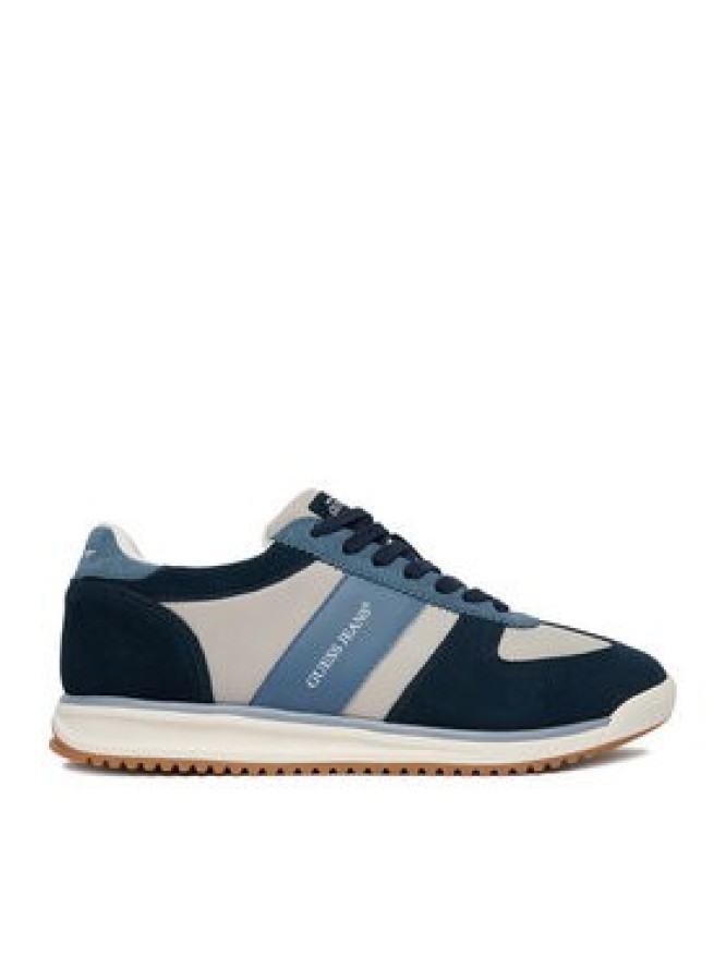Guess Jeans Sneakersy EO-DELAND-01 WE Niebieski