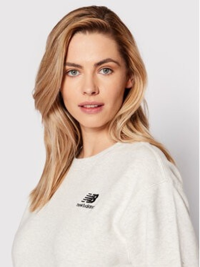 New Balance Bluza Unisex UT21501 Szary Relaxed Fit