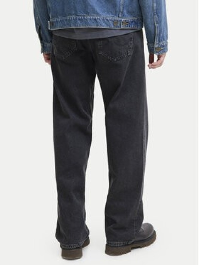 Jack & Jones Jeansy Alex 12252762 Czarny Baggy Fit