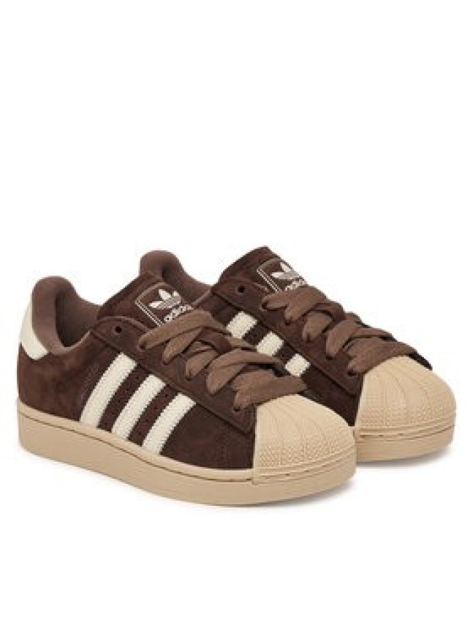 adidas Sneakersy Superstar II IH9314 Brązowy