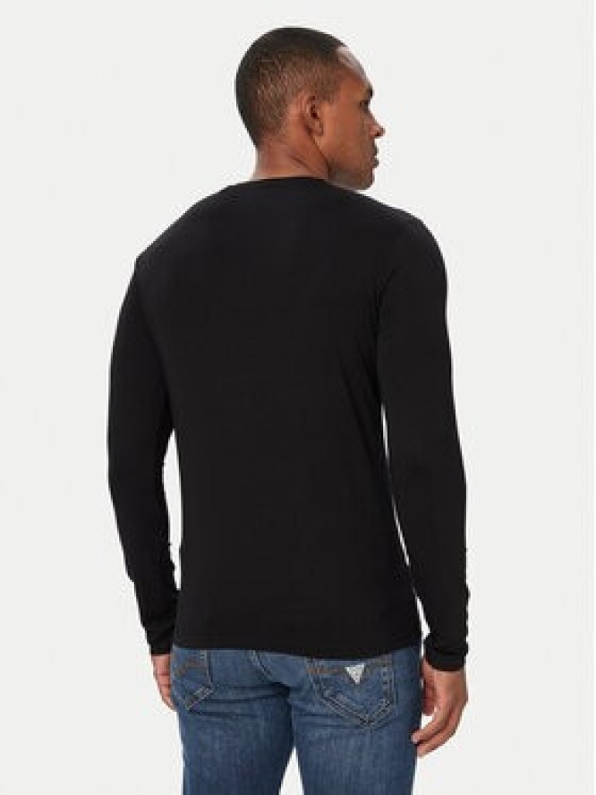 Guess Longsleeve M6YI28 K3733 Czarny Regular Fit