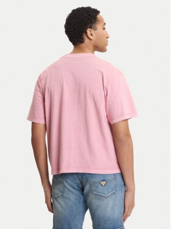 Guess Jeans T-Shirt M6GIB6 K8FQ4 Różowy Regular Fit