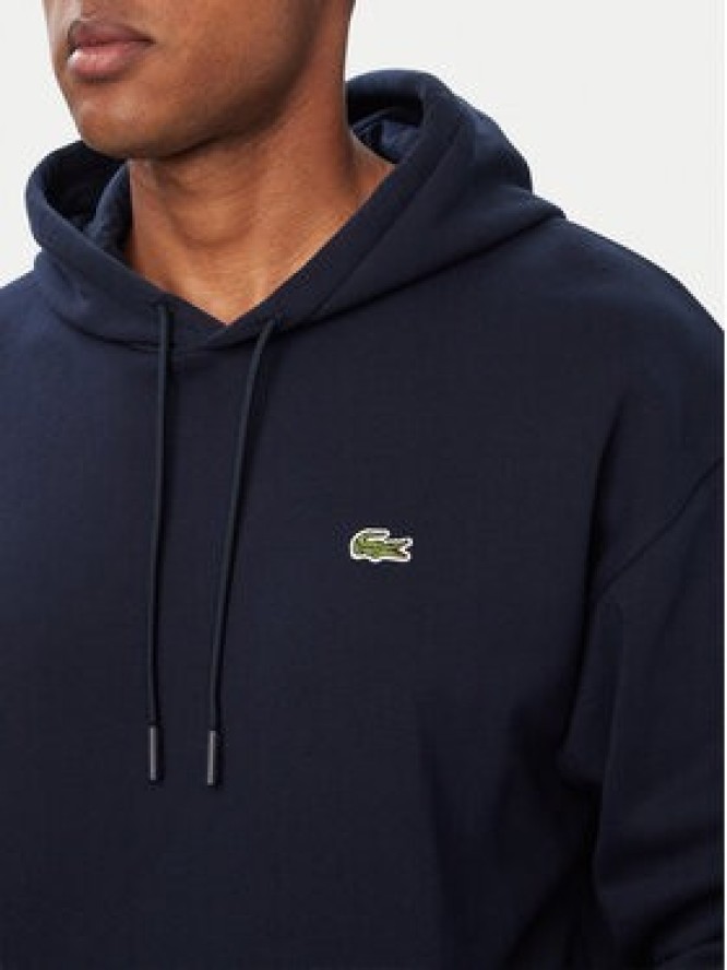 Lacoste Bluza SH8863 Granatowy Regular Fit