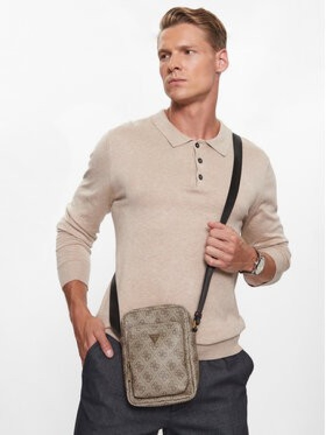 Guess Saszetka Vezzola Smart HMEVZL P3163 Beżowy