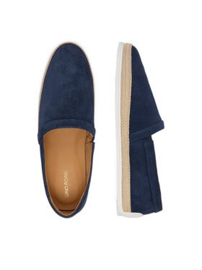 GINO ROSSI Espadryle EO-TOMO-01 126AM Granatowy