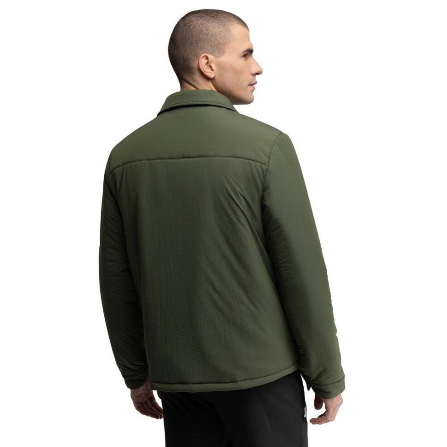 Męska ocieplana wierzchnia koszula rowerowa gravel Kolarstwo Siroko Timber