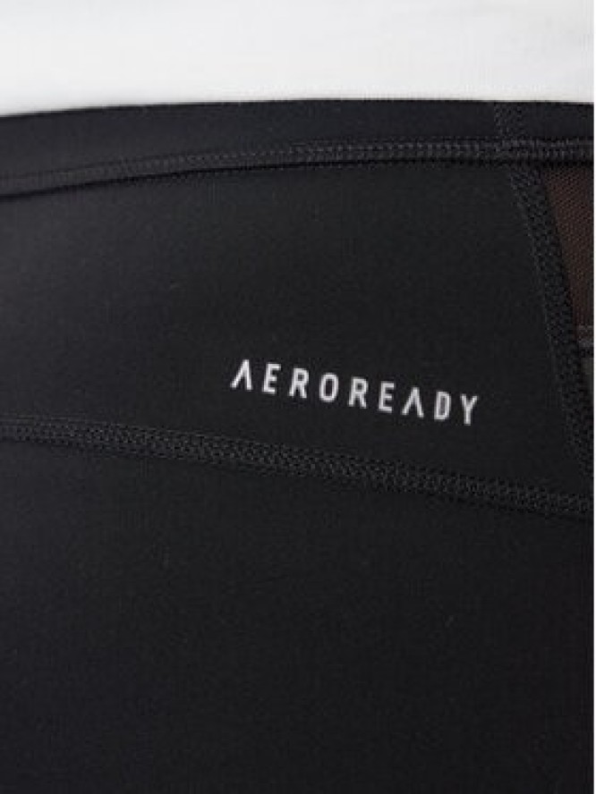 adidas Legginsy Run It LJY4615 Czarny Slim Fit