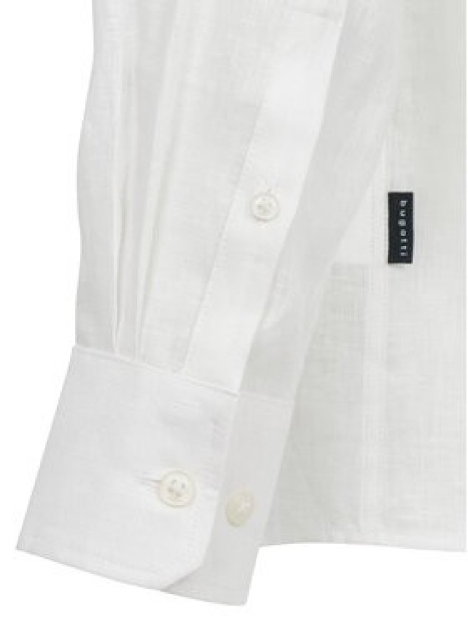 Bugatti Koszula 9550-78900C Biały Casual Fit