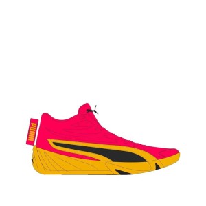 Buty do koszykówki PUMA Court Pro Różowe