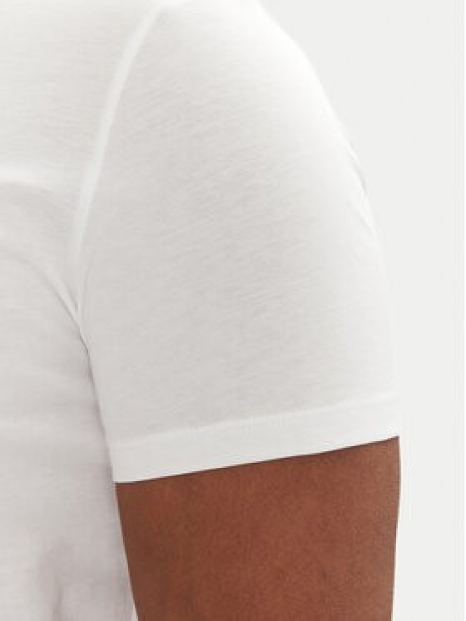 Lacoste T-Shirt TH6709 Biały Regular Fit