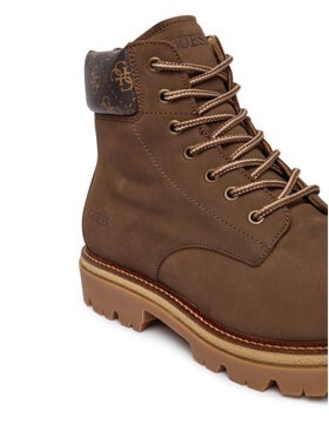 Guess Trapery FMFSIR LEA10 Brązowy