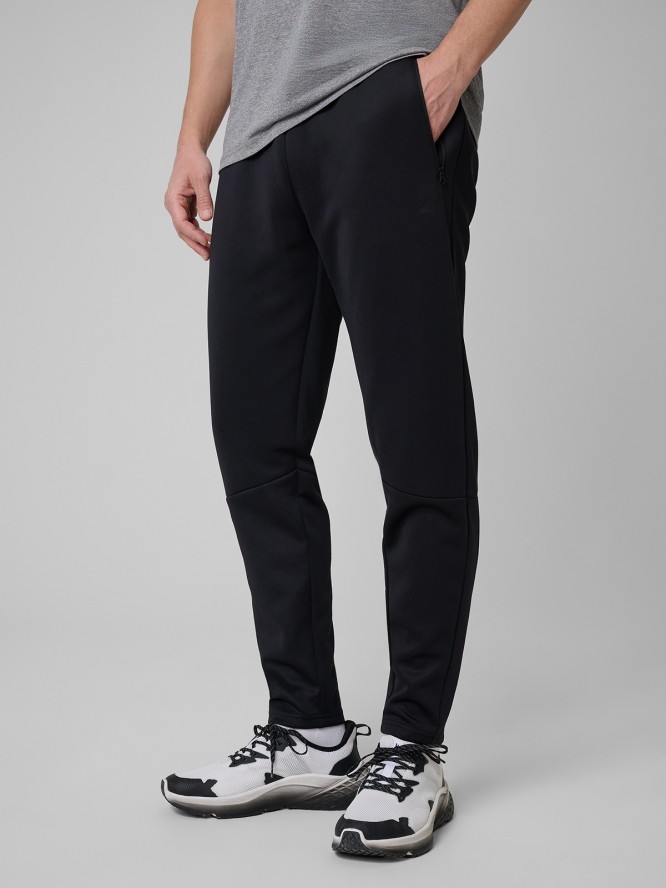 4F Spodnie treningowe szybkoschnące męskie - czarne M