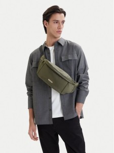 Calvin Klein Nerka Sleek Waistbag Sling LV04D3148G Zielony