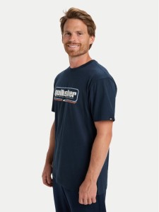 Quiksilver T-Shirt EQYZT08179 Granatowy Regular Fit