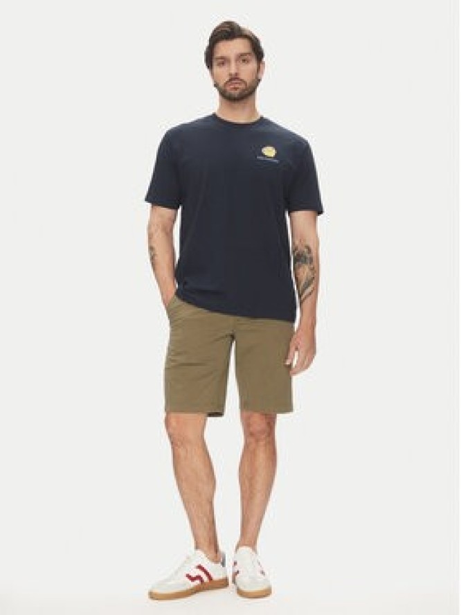 Marc O'Polo Denim T-Shirt 500 0007 263 Granatowy Oversize