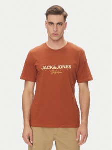 Jack & Jones T-Shirt Canggu 12281809 Czerwony Regular Fit