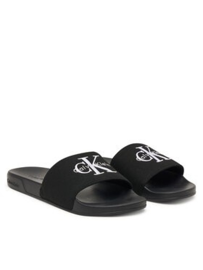 Calvin Klein Jeans Klapki Ess Slide Cv YM0YM01393 Czarny