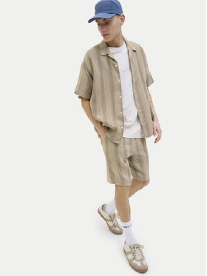 Jack & Jones Szorty materiałowe Jaiden 12274758 Beżowy Relaxed Fit