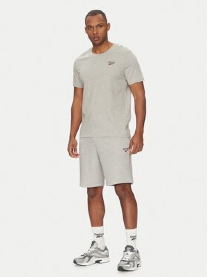 Reebok T-Shirt 100221743 Szary Regular Fit