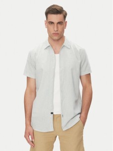 INDICODE Koszula Giulionus 20-402 Szary Regular Fit