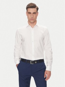 Calvin Klein Koszula LV019EU021 Biały Regular Fit