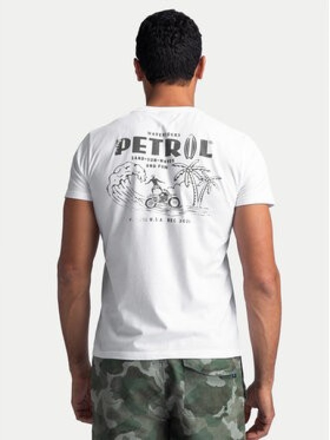 Petrol Industries T-Shirt M-1040-TSR635 Biały Regular Fit
