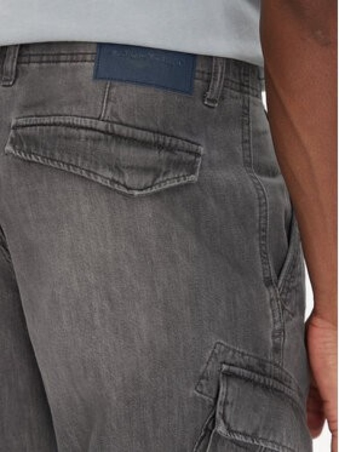 Tom Tailor Szorty jeansowe 1044977 Szary Relaxed Fit