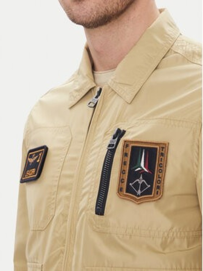 Aeronautica Militare Kurtka przejściowa 251AB2071CT3081 Beżowy Regular Fit
