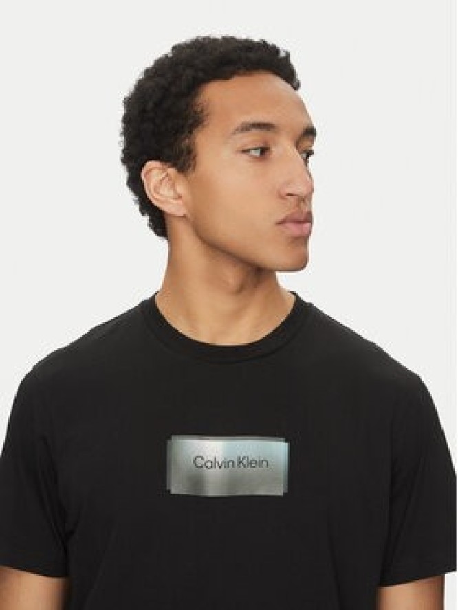 Calvin Klein T-Shirt K10K114174 Czarny Regular Fit