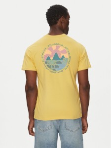 Billabong T-Shirt Brightness Ss EBYZT00306 Żółty Regular Fit