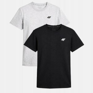 T-SHIRT MĘSKI 4F KOSZULKA ZESTAW KOMPLET 2 SZTUKI TTSHM3341