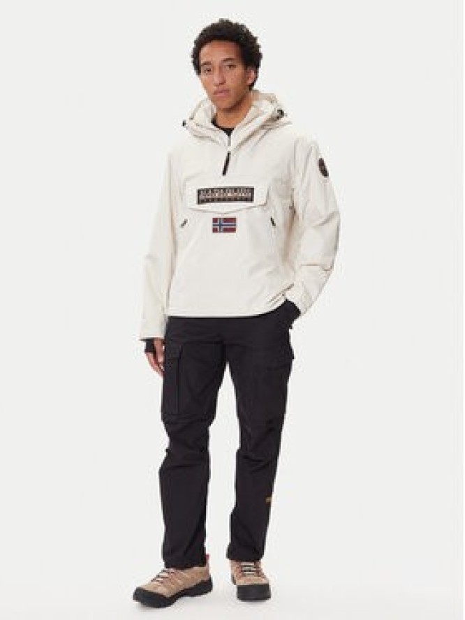 Napapijri Kurtka anorak Rainforest Next NP0A4IB9 Beżowy Regular Fit