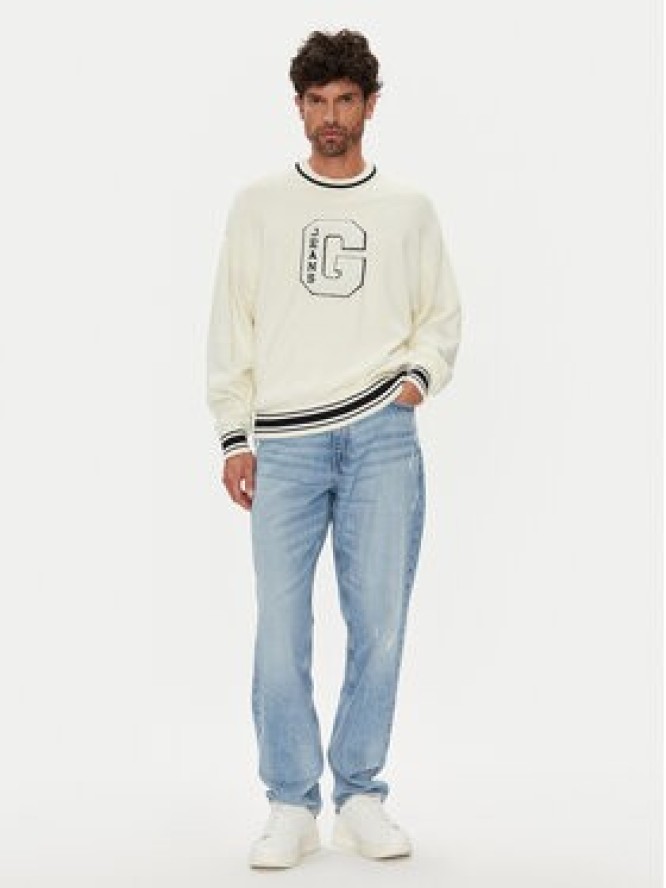 Guess Jeans Sweter M5YR21 Z3HM1 Écru Regular Fit