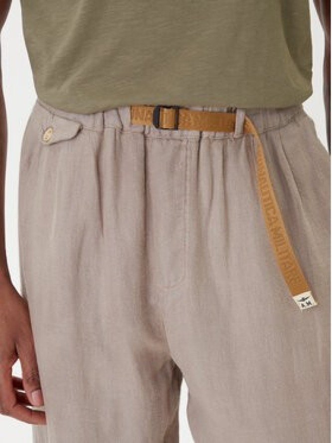 Aeronautica Militare Spodnie materiałowe 261PA1712UCT04293 Beżowy Comfort Fit