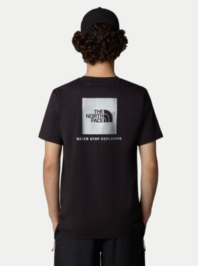 The North Face T-Shirt NSE Box NF0A8C4V Czarny Regular Fit