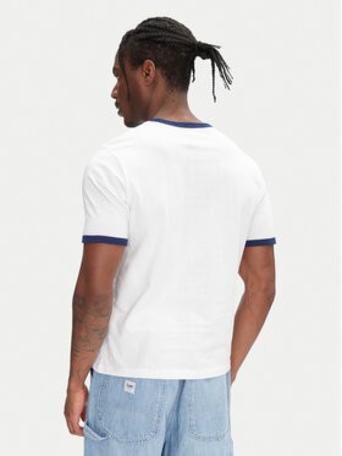 Jack & Jones T-Shirt Ringer 12277262 Biały Regular Fit