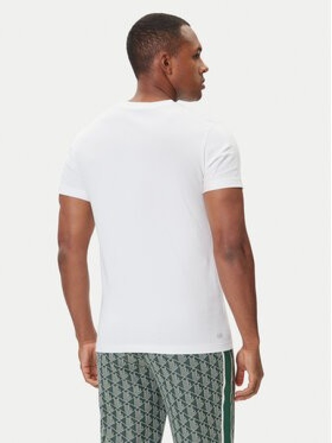 Lacoste T-Shirt TH7712 Biały Regular Fit