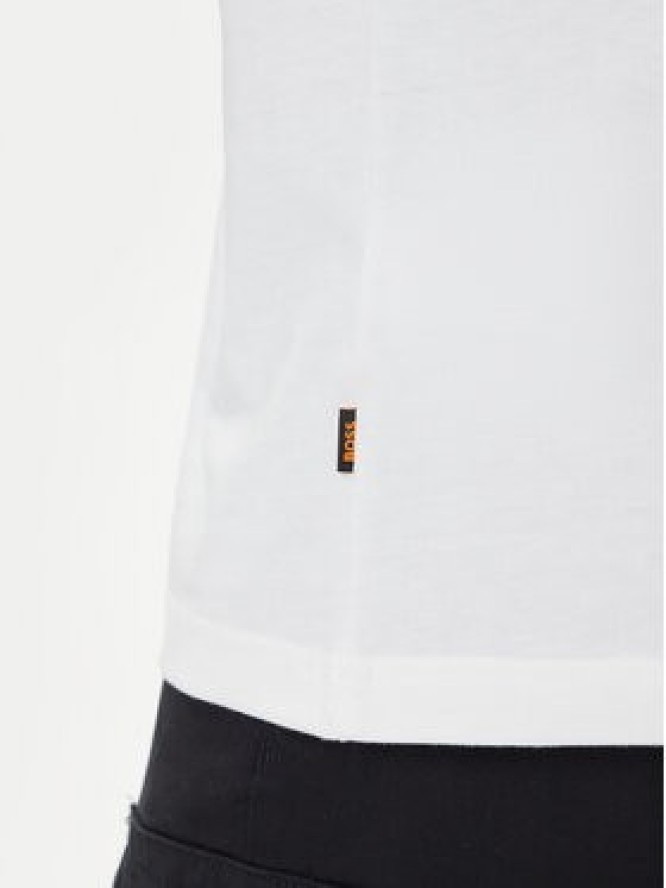 BOSS T-Shirt Te_Brokenice 50554640 Biały Regular Fit