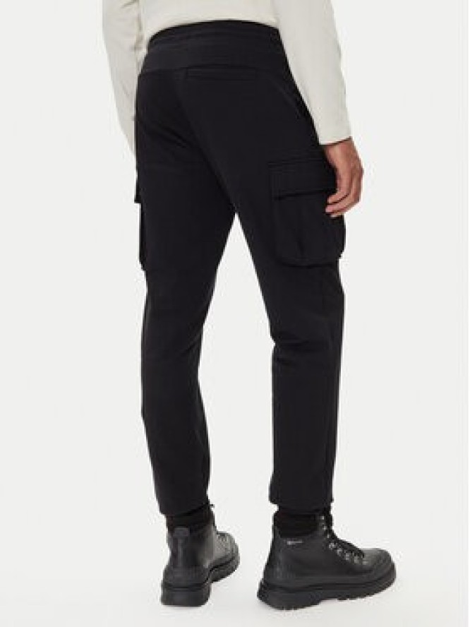 Aeronautica Militare Spodnie dresowe 252PF1010UF00662 Czarny Regular Fit