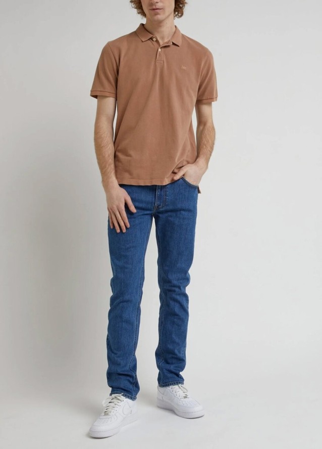 LEE DAREN ZIP FLY MĘSKIE SPODNIE JEANSOWE STONEAGE MID L707KND14 112338472