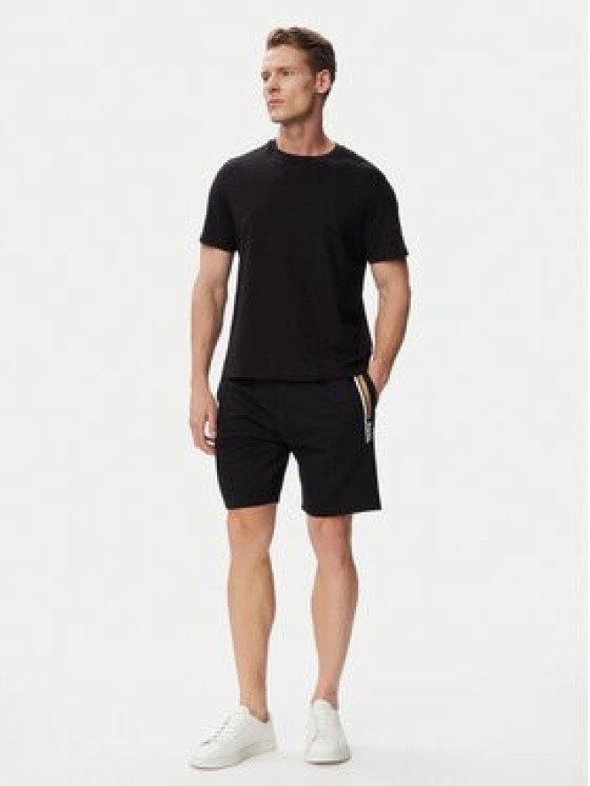 BOSS Szorty sportowe Authentic 50554778 Czarny Regular Fit
