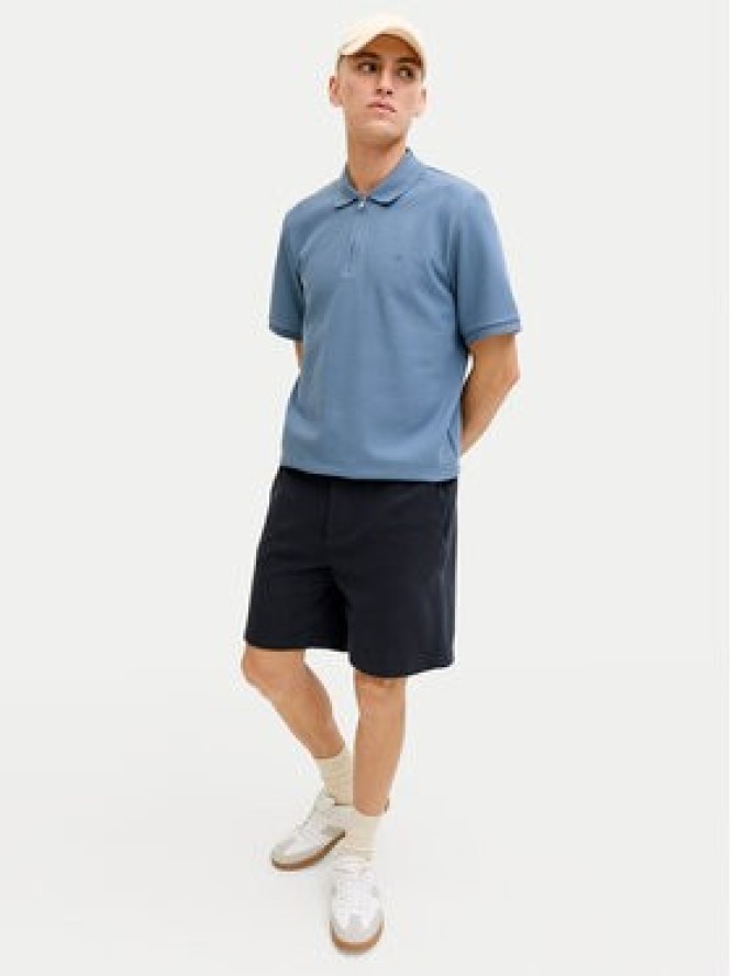 Jack & Jones Szorty materiałowe Ace Neo 12292443 Granatowy Regular Fit