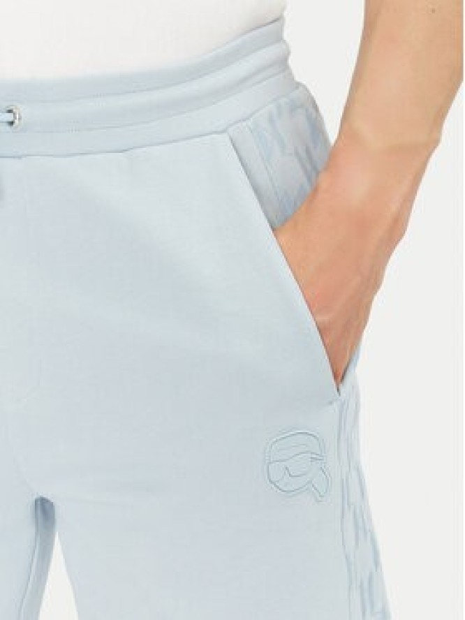 KARL LAGERFELD Szorty sportowe 705071 552951 Niebieski Regular Fit
